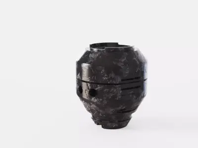 Muzzle brake Grev 3D model