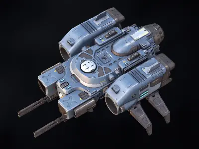 Ranger Spaceship 3D model