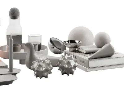 023 GRAY decorative pack PART 1 3D model