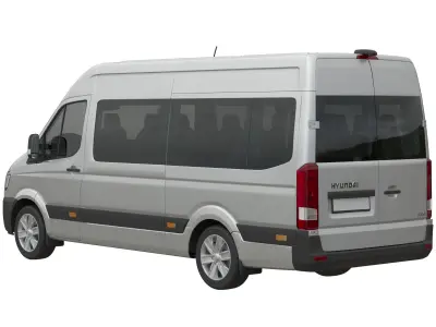 Hyundai H350 Minibus L3H2 3D model
