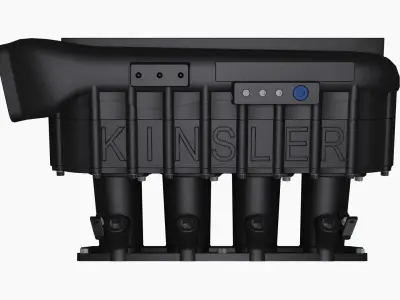 Kinsler H-Plenum intake manifold Low-poly 3D model