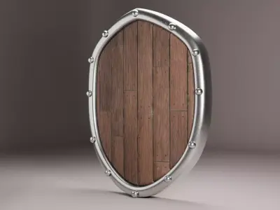 Soldier Shield 3D model