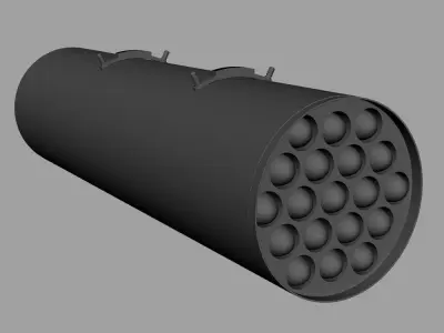 Aircraft Weapons Models Only 3D model