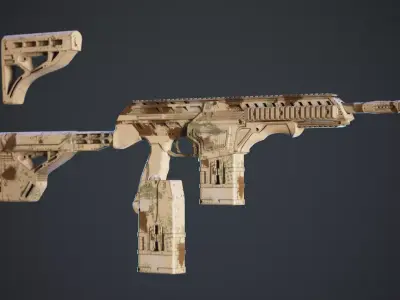 Paintball Maker 2 Low-poly 3D model