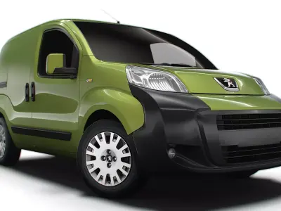 Peugeot Bipper 2017 3D model