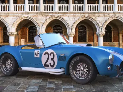 AC Shelby Cobra 1965 3D model