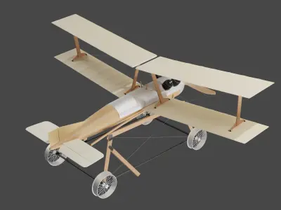 KETTERING BUG - FORERUNNER to the CRUISE MISSILE - 3D model