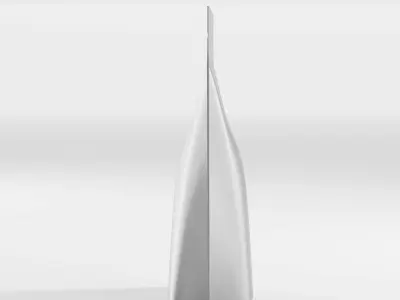 3D Stand-Up Pouch Model 3D model