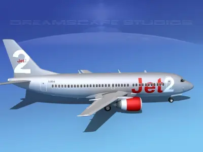 Boeing 737-300 Jet2 3D model