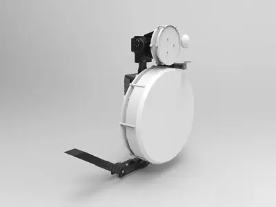 locator drum 3D model