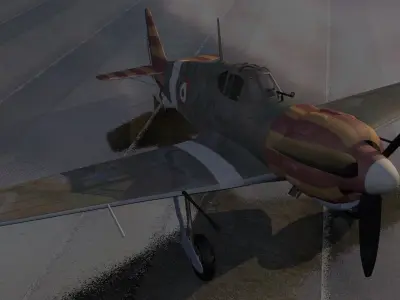 Bloch MB-152 C-1 3D model
