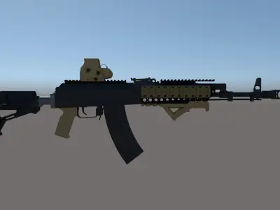 IC-74M Mod RIO 3D model