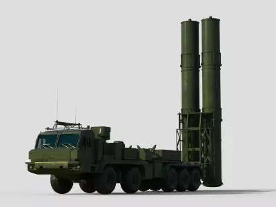 S-500 Prometheus missile system 3D model