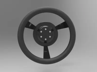 Stearing wheel 2 3D model