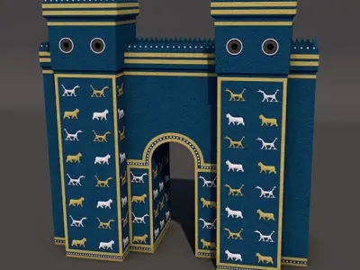 Ishtar Gate 3D model