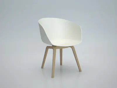 About A Chair Free 3D model