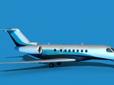Cessna Citation C700 Longitude V15 3D model