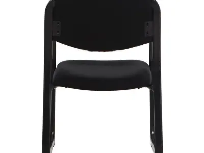 WP Bentonville Stackable Polyester Seat Waiting Room Chair 3D model