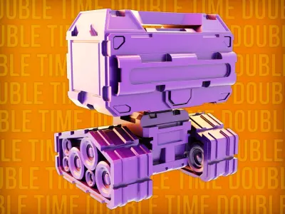 Robo-Tank 3D Print model robot with speakers 3D print model