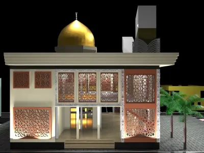 Mosque 3D model