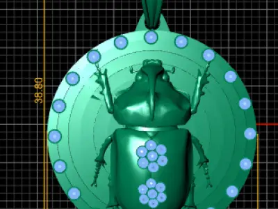  Creative Steampunk PENDANT 3D print model