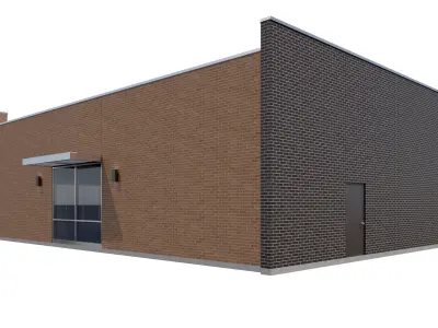 Commercial Building-008 Office 3D model