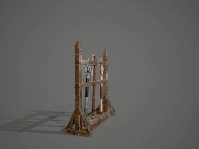 Weapon Market 02 Low-poly 3D model