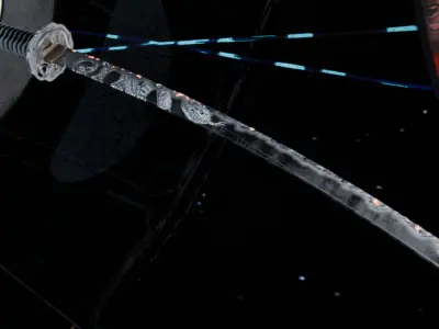 Snake Of Flame 3D model