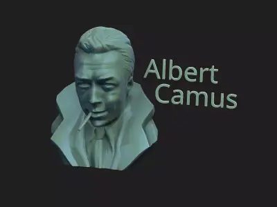  Albert Camus 3D print model