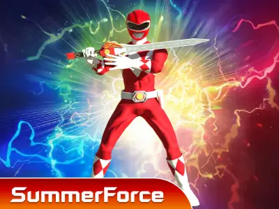 Red Ranger - Mighty Morphin Power Ranger 3D model