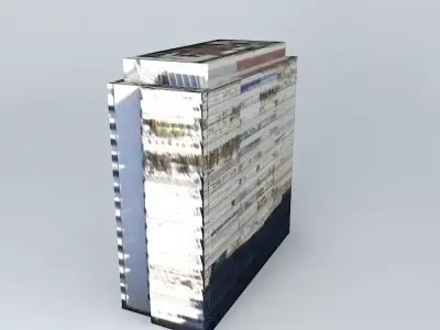 Stn 12 Minneapolis Former 1886 Fire Station 12 Free 3D model