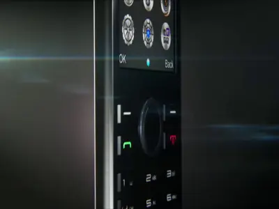 Sirocco Phone 3D Animation - 26s V-Ray Render 3D model