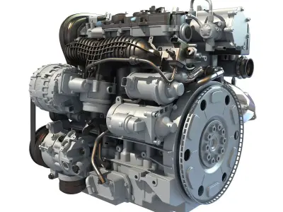 Car Engine - 3D Models 3D model