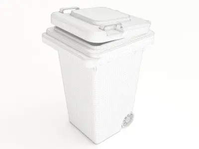 Trash can 04 3D model