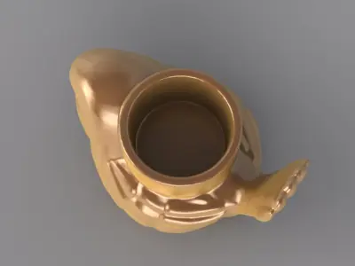 Little Bird Candle Holder Free 3D print model