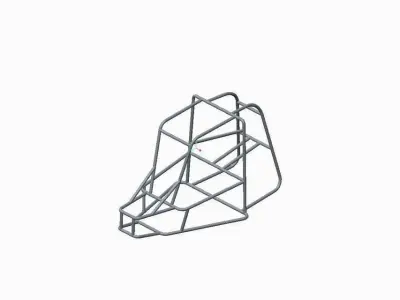 BAJA frame Free 3D model