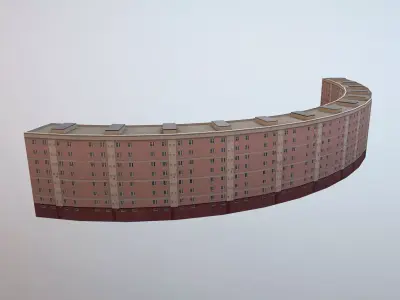 Arlanda House01 Low-poly 3D model