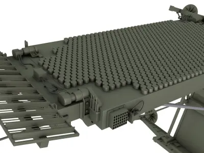 TPY-4 Multi-Mission Radar 3D model