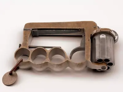 Apache revolver 3D model