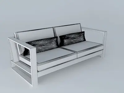 balcony sofa Free 3D model