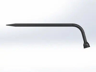 Wheel Wrench - Chave de Roda 3D model