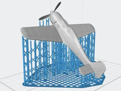 FW190 3D print model