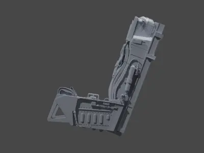 F-15 Aces-II Ejection Seat 3D print model