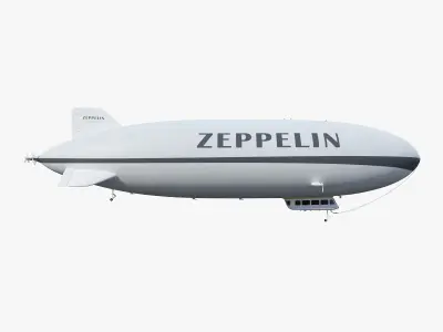Zeppellin 3D model