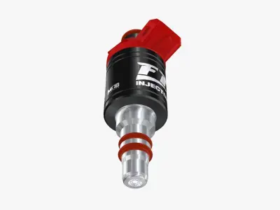 FuelTech Injector 720lb Low-poly 3D model