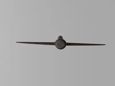 Pick Axe Tools Low-poly 3D model