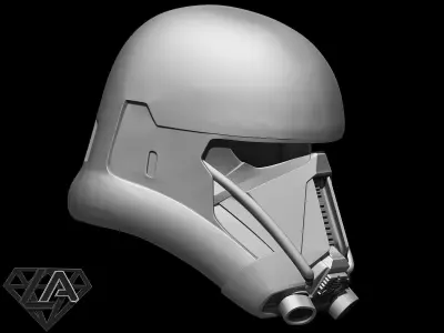 Star Wars Troopers helmets set 3D print model