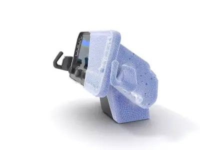 Aircraft Cockpit Control Panel model pack with PBR textures Low-poly 3D model