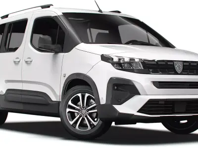 Peugeot e Rifter GT 2024 3D model