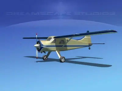 Dehaviland DH-2 Beaver SL02 3D model